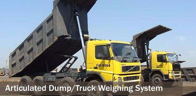 articulated dump truck weighing system chennai, india